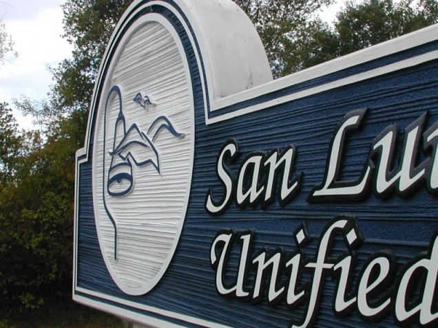 Dimensional Sign for San Luis School District