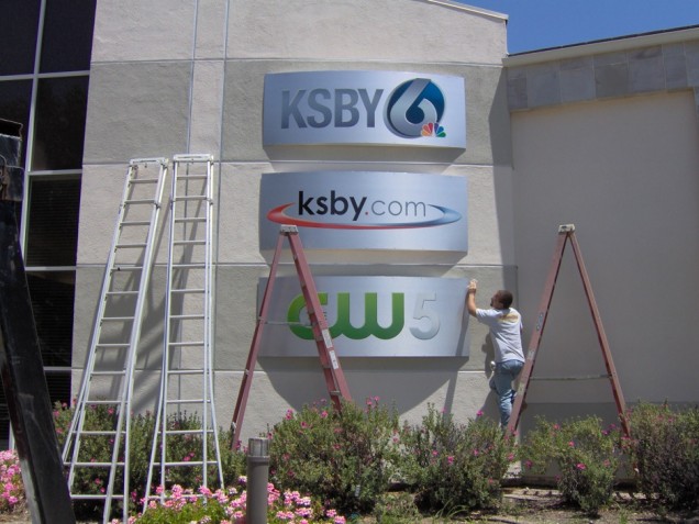 Aluminum Signs for KSBY