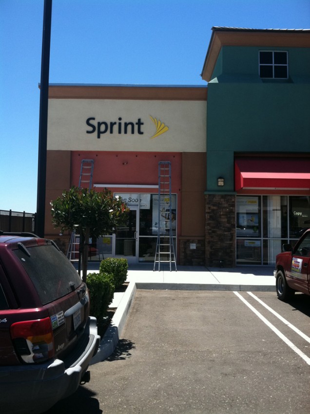 On Premise Building Sign for Sprint