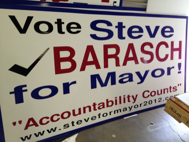 Political Signs for Steve Barasch