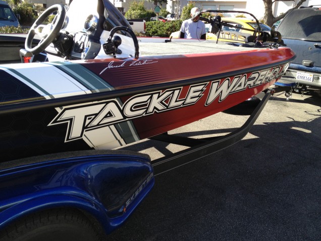 Boat Wrap for Tackle Warehouse
