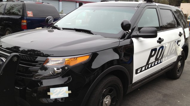 Fleet Vehicle Lettering for Cal Poly PD