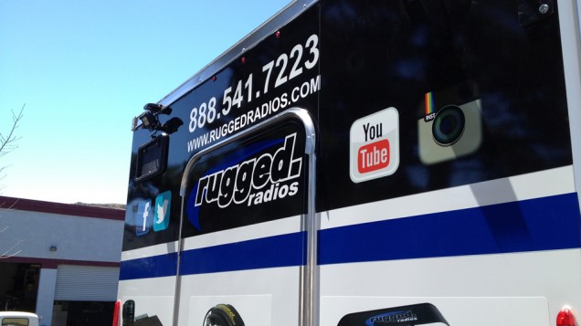 Trailer Vehicle Graphics for Rugged Radios
