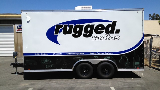 Trailer Vehicle Graphics for Rugged Radios