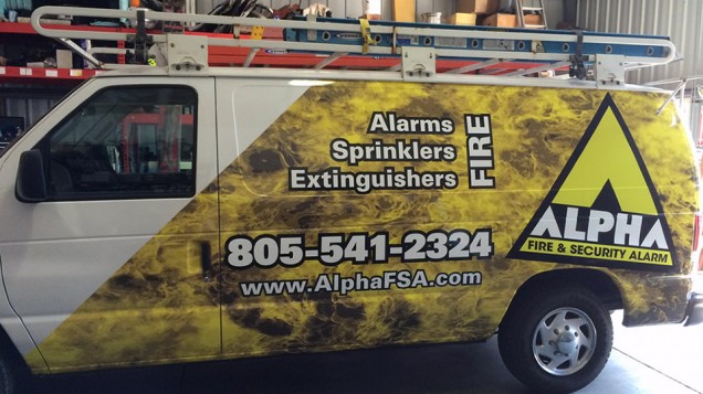 2014 Partial Vehicle Wraps for Alpha Fire