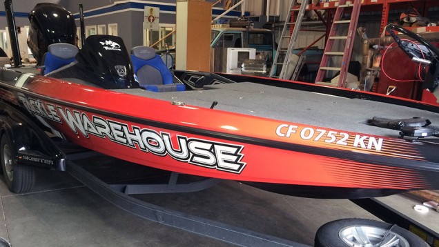 2014 Boat Wrap for Tackle Warehouse