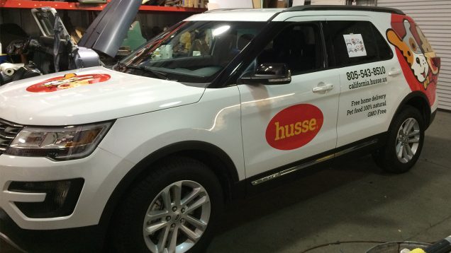 Ford Explorer Vehicle Graphics and Lettering for Husse