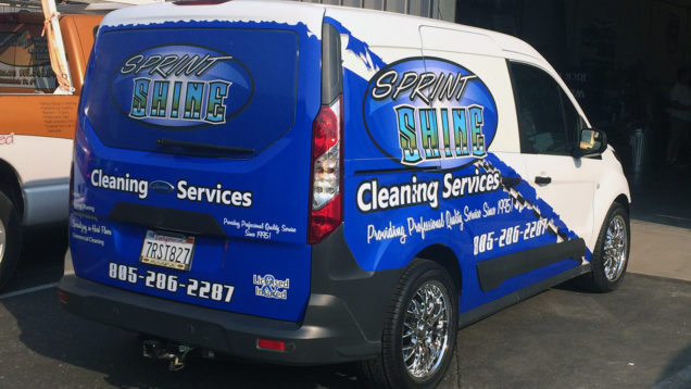 Sprint Shine Cleaning Partial Wrap