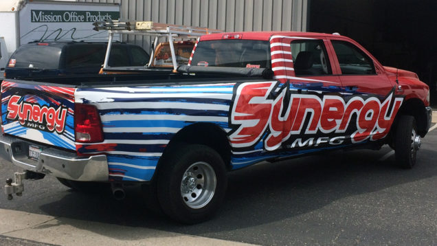 Synergy Partial Vehicle Wraps