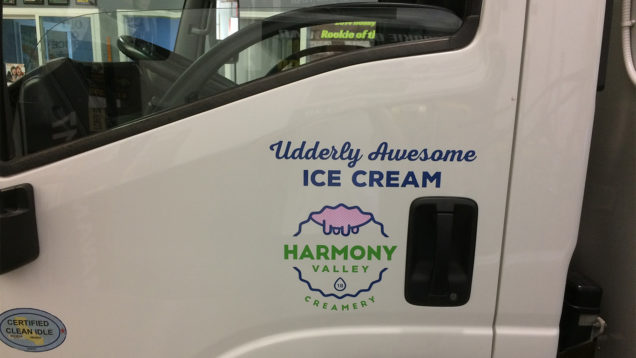 Harmony Valley Creamery Truck Wrap