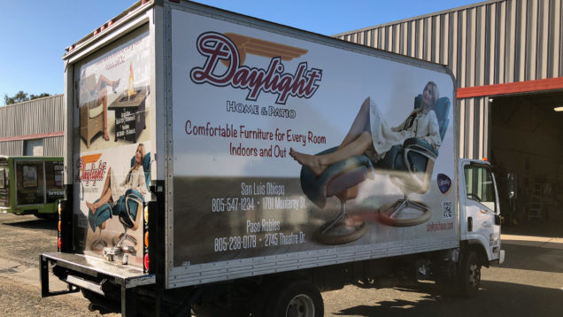 Box Truck Wrap for Daylight Home and Patio