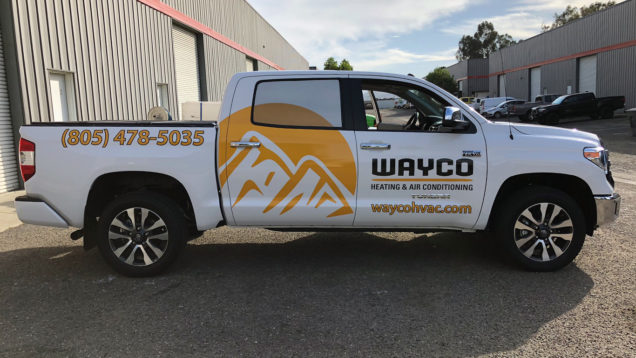 Wayco Vehicle Lettering