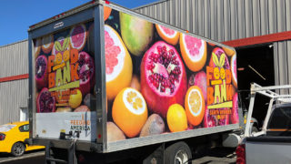 Food Bank Truck Wrap