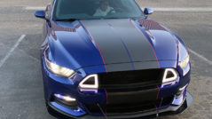 Custom Mustang Rally Stripes